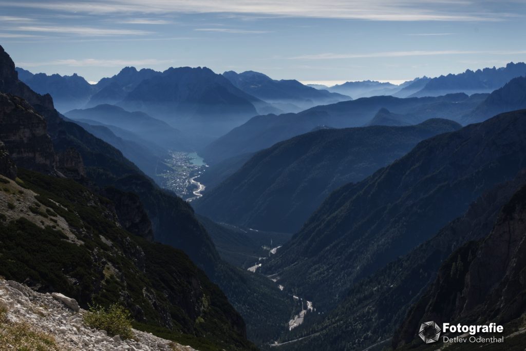 Blick vom Refugio Auronzo