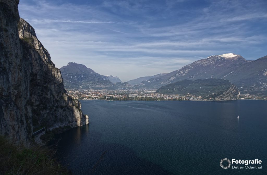 Blick auf Riva del Garda