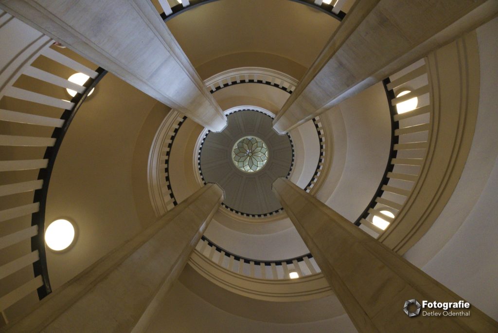 Wendeltreppe im Schloss Schwerin
