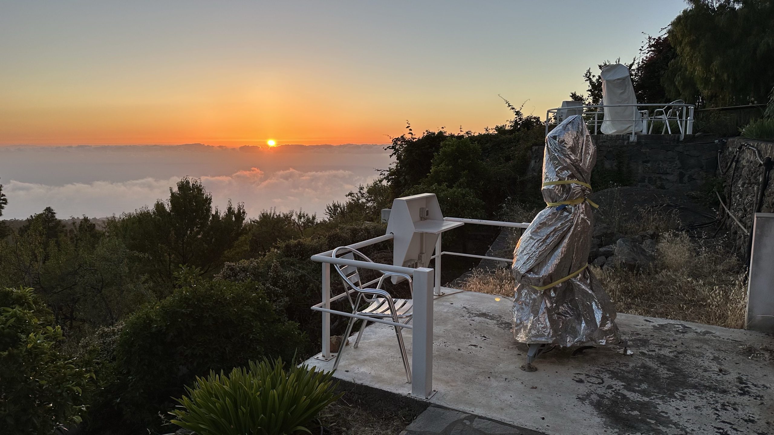 Sonnenuntergang über dem Meer